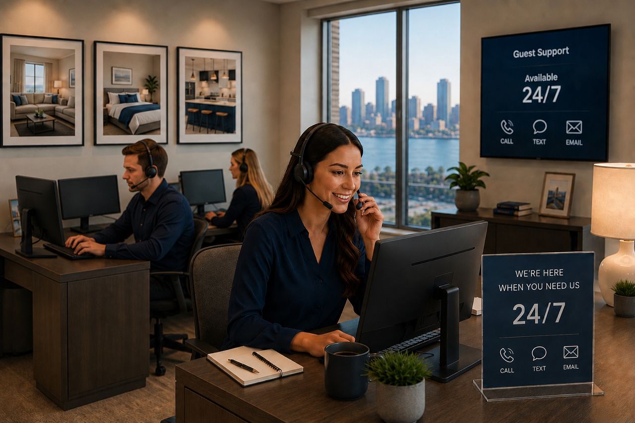 Easy digital check-in and support